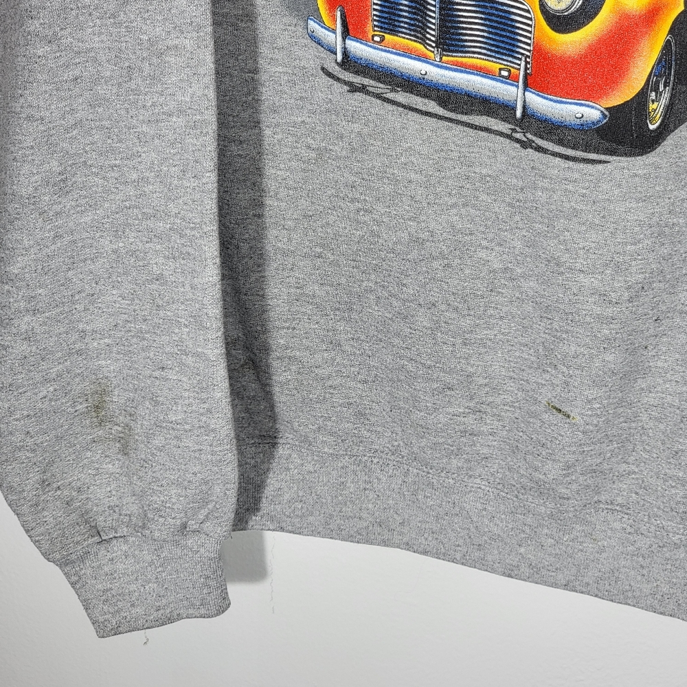 💥Y2K AMERICAN VINTAGE FORD MODEL SWEATSHIRT💥 - Picture 3 of 4